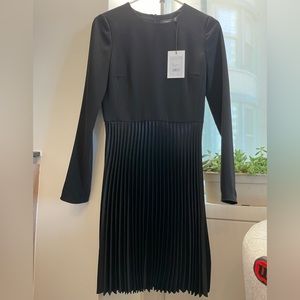 Theory pleated dress (w/ tags), brand new, size 0